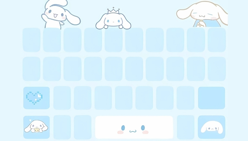 Ảnh nền bàn phím cinnamoroll đẹp nhất