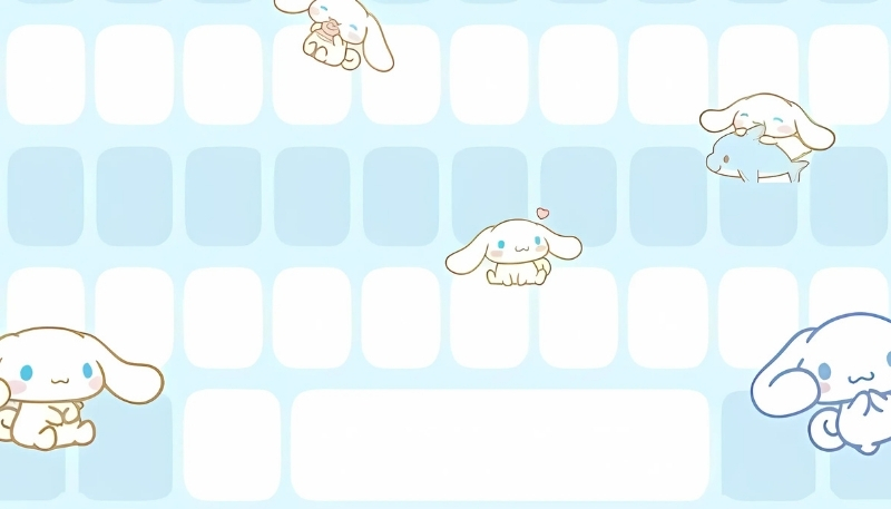 Ảnh nền bàn phím cinnamoroll xinh xắn