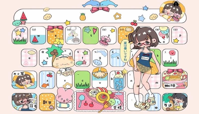 ảnh nền bàn phím cute đáng yêu