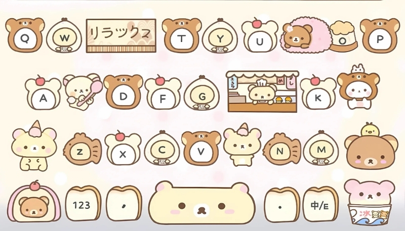 ảnh nền bàn phím cute ngầu nhất