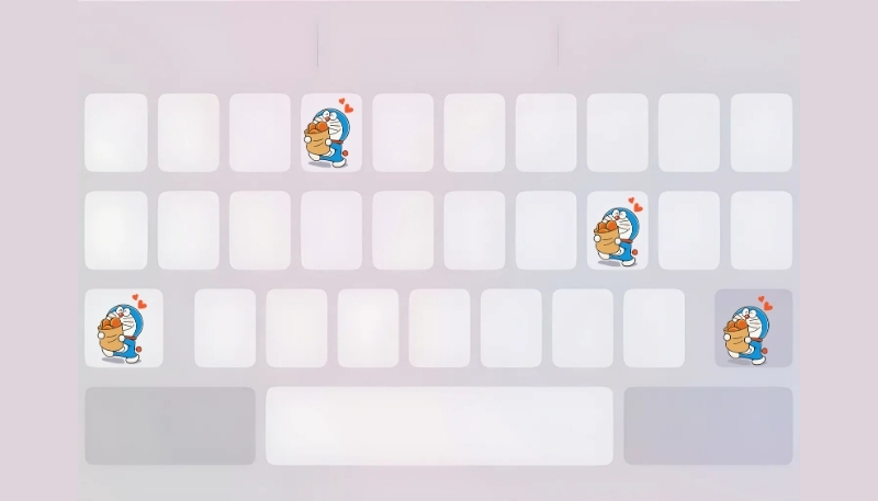 Ảnh nền bàn phím doraemon khám phá