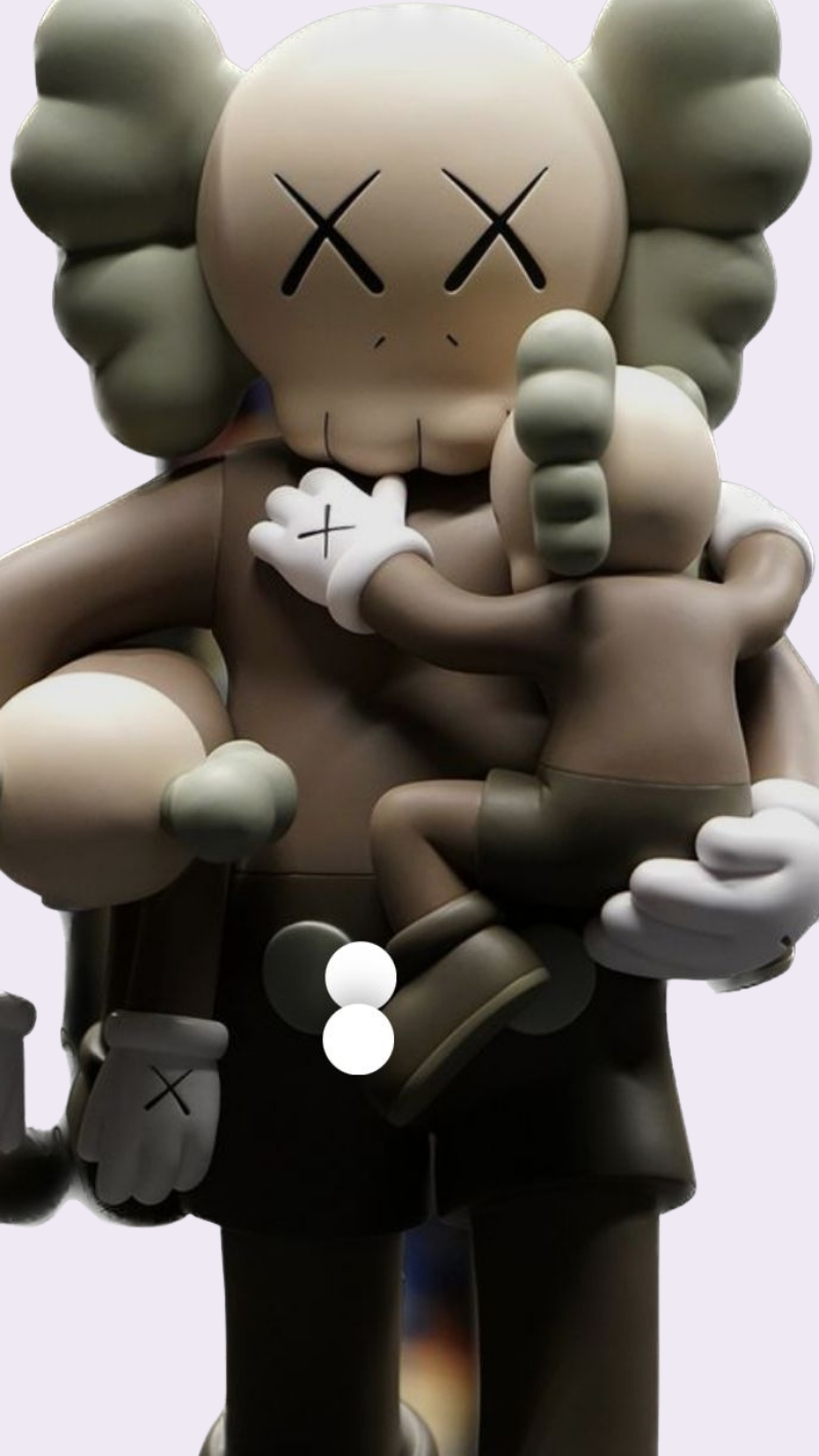 hình nền bearbrick 3d đẹp mê ly
