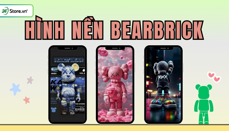 hình nền bearbrick mở đầu