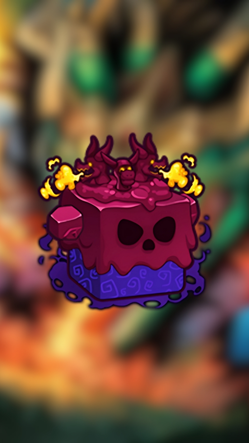 hình nền trái rồng blox fruit