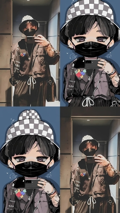 Ảnh bts chibi cực dễ thương cho máy