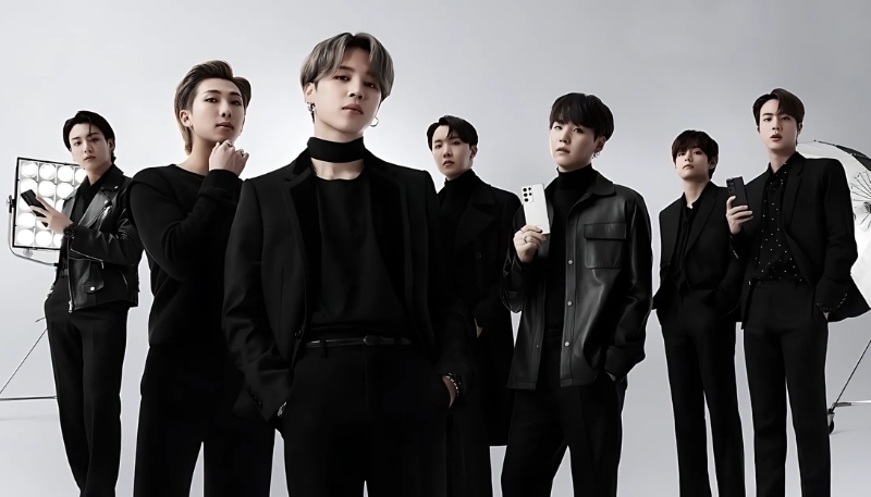 Background bts phong cách cool ngầu máy tính