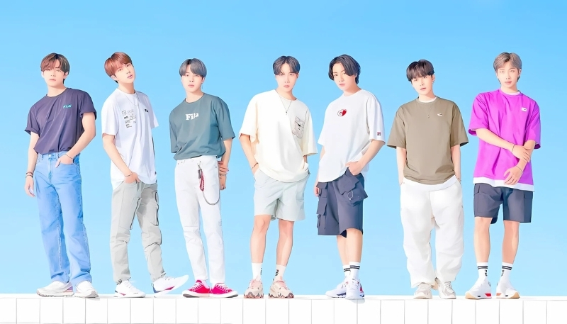 background BTS tạp chí thời trang ấn tượng máy tính