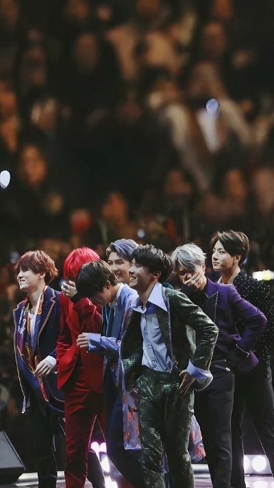 Background bts trên sân khấu long lanh 4K