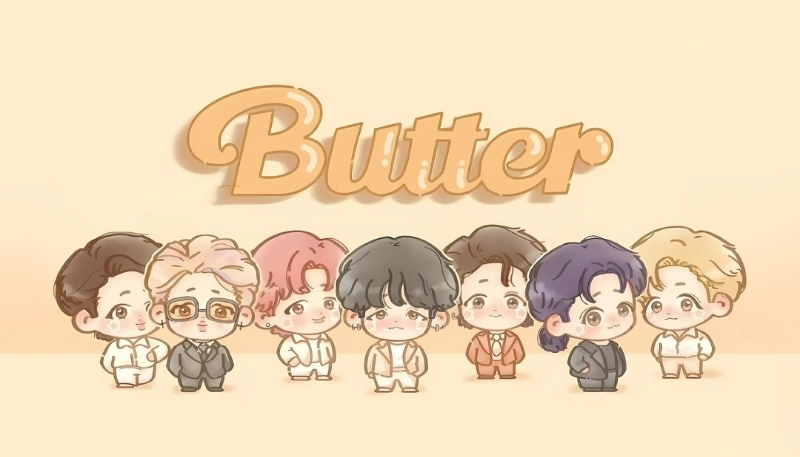 hình nền BTS anime