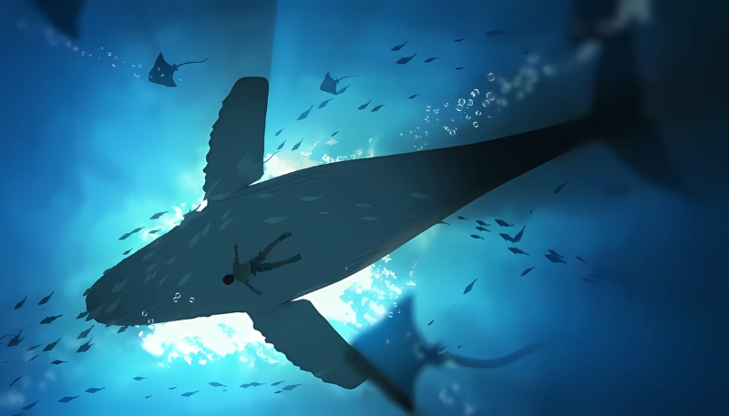 Ảnh nền cá 3D cute độc đáo