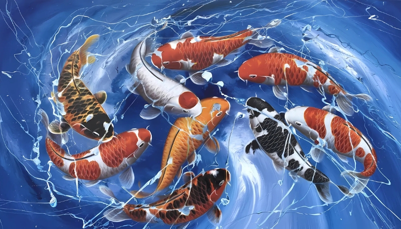 Ảnh nền cá 3D Full HD đa dạng