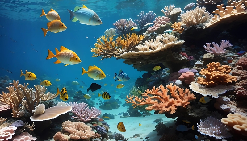 Ảnh nền cá 3D Full HD đẹp xuất sắc