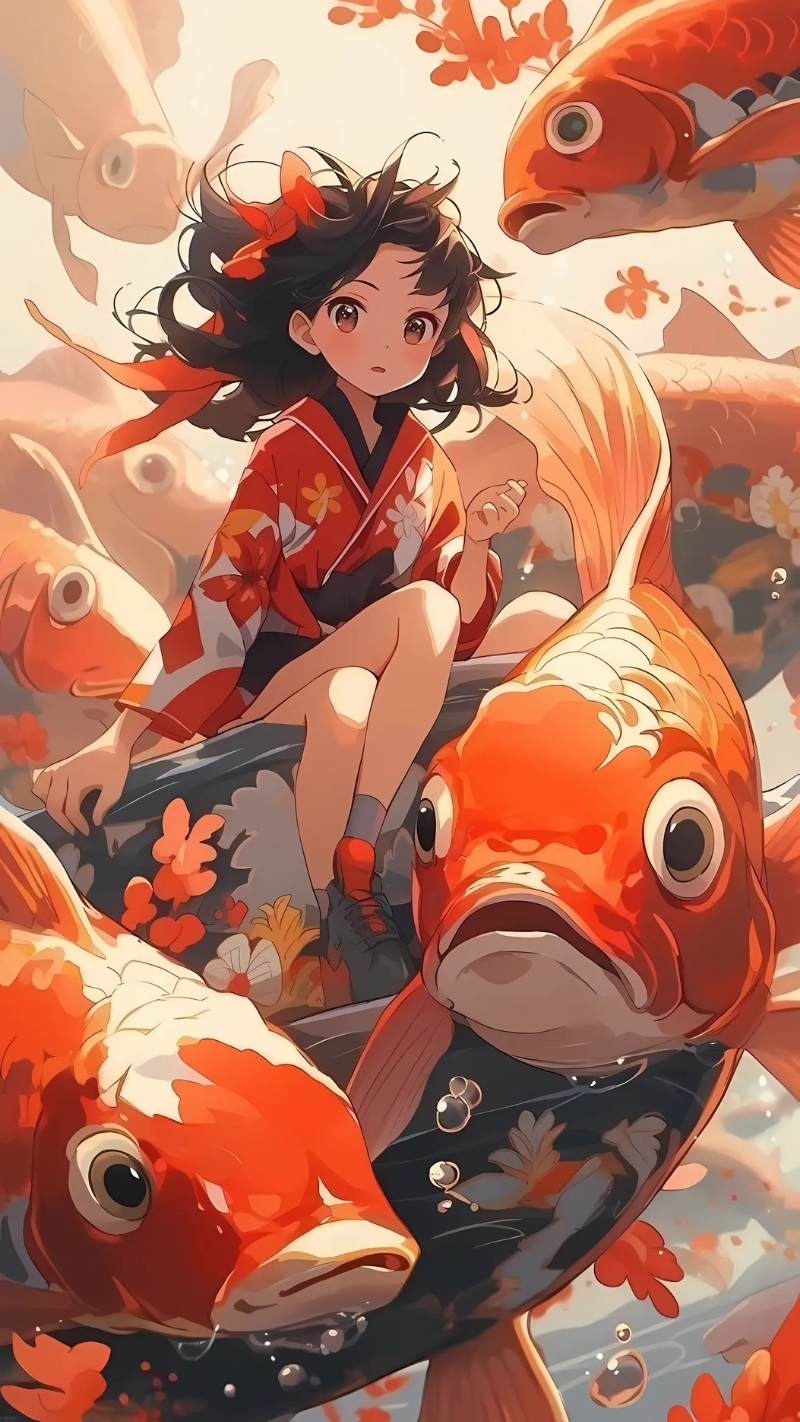 Ảnh nền cá 3D Full HD nổi bật