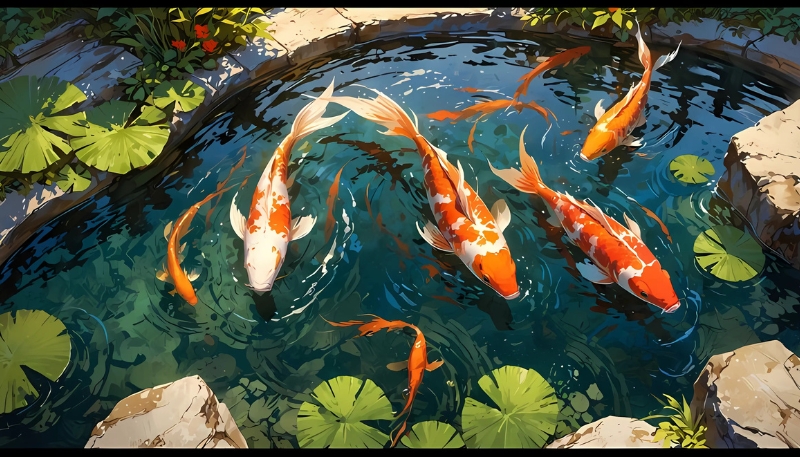 Ảnh nền cá 3D Full HD phong phú