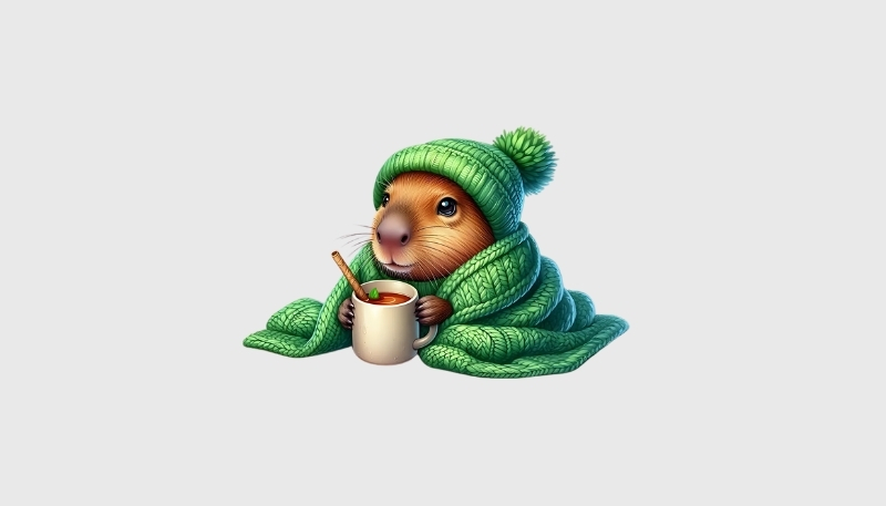anh nen capybara may tinh meme hai huoc