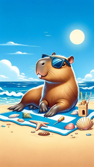 anh nen capybara song dong ro net