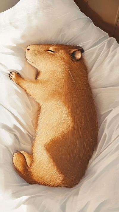 anh nen capybara toi gian dep mat
