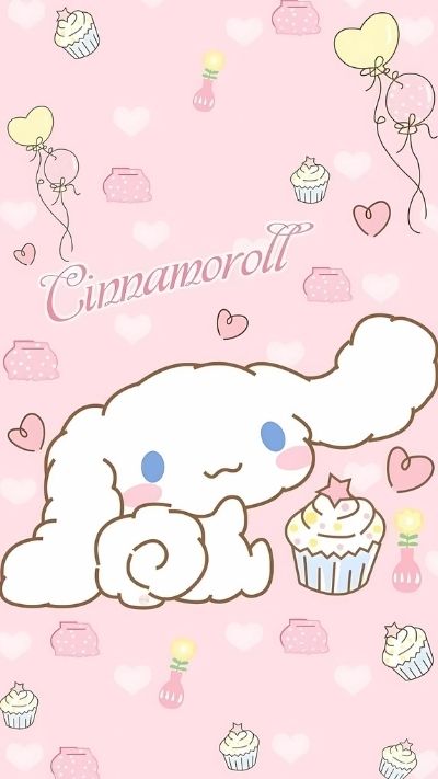 Nền điện thoại cute Cinnamoroll nữ tính
