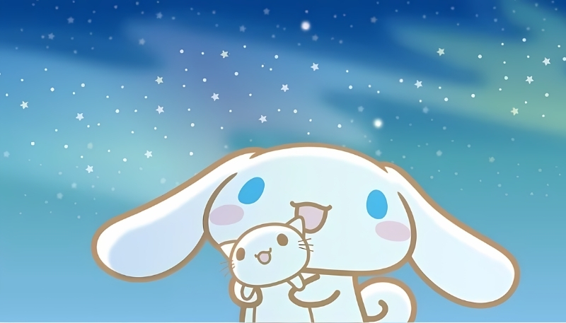 Tải hình nền Cinnamoroll chibi đẹp
