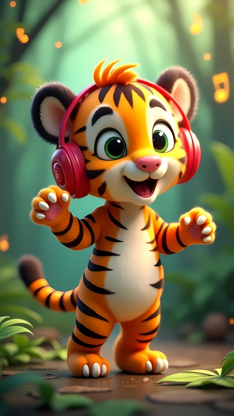 Bộ sưu tập hình ảnh con hổ cực cute đẹp nhất