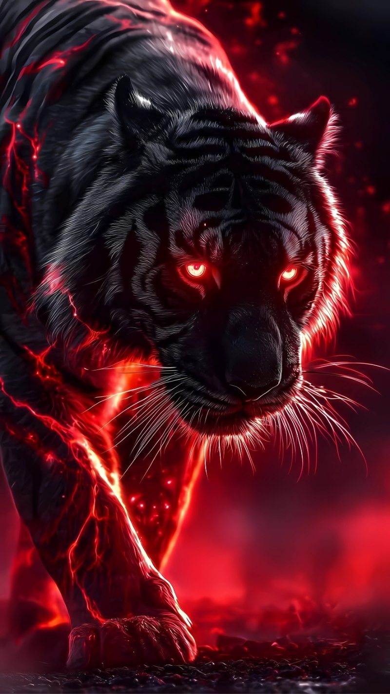 Bộ sưu tập hình nền con hổ 3D