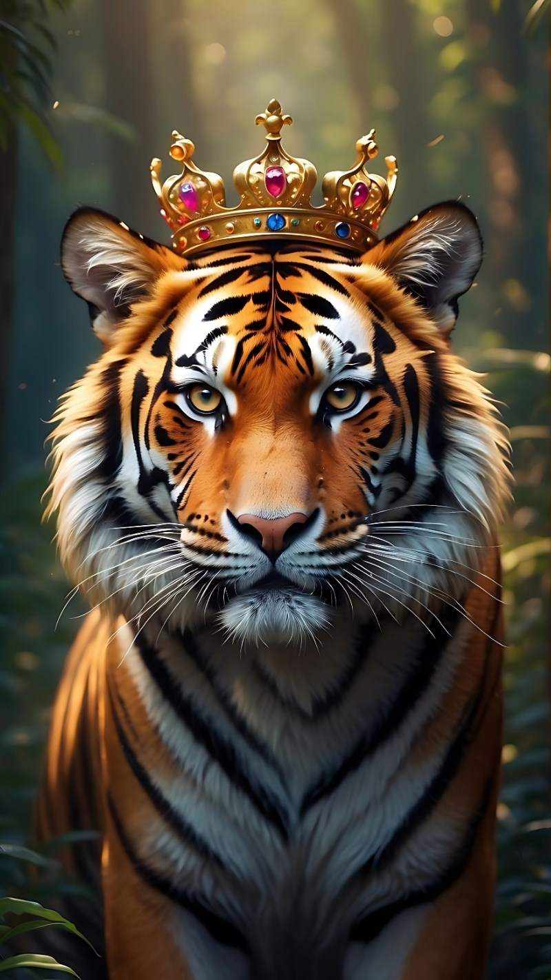 Bộ sưu tập hình nền con hổ siêu ngầu cho smartphone