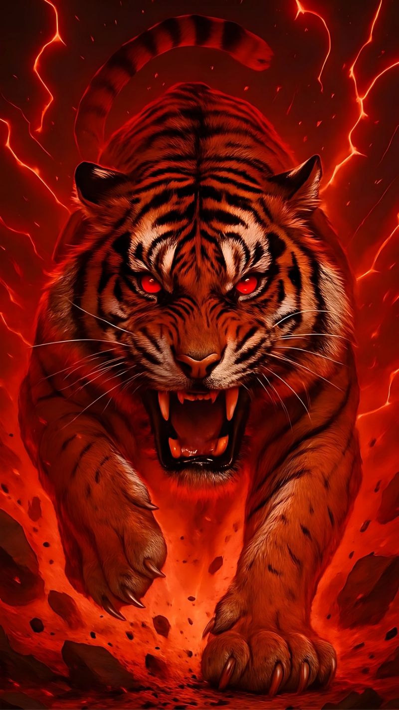 Bộ sưu tập hình nền con hổ siêu ngầu