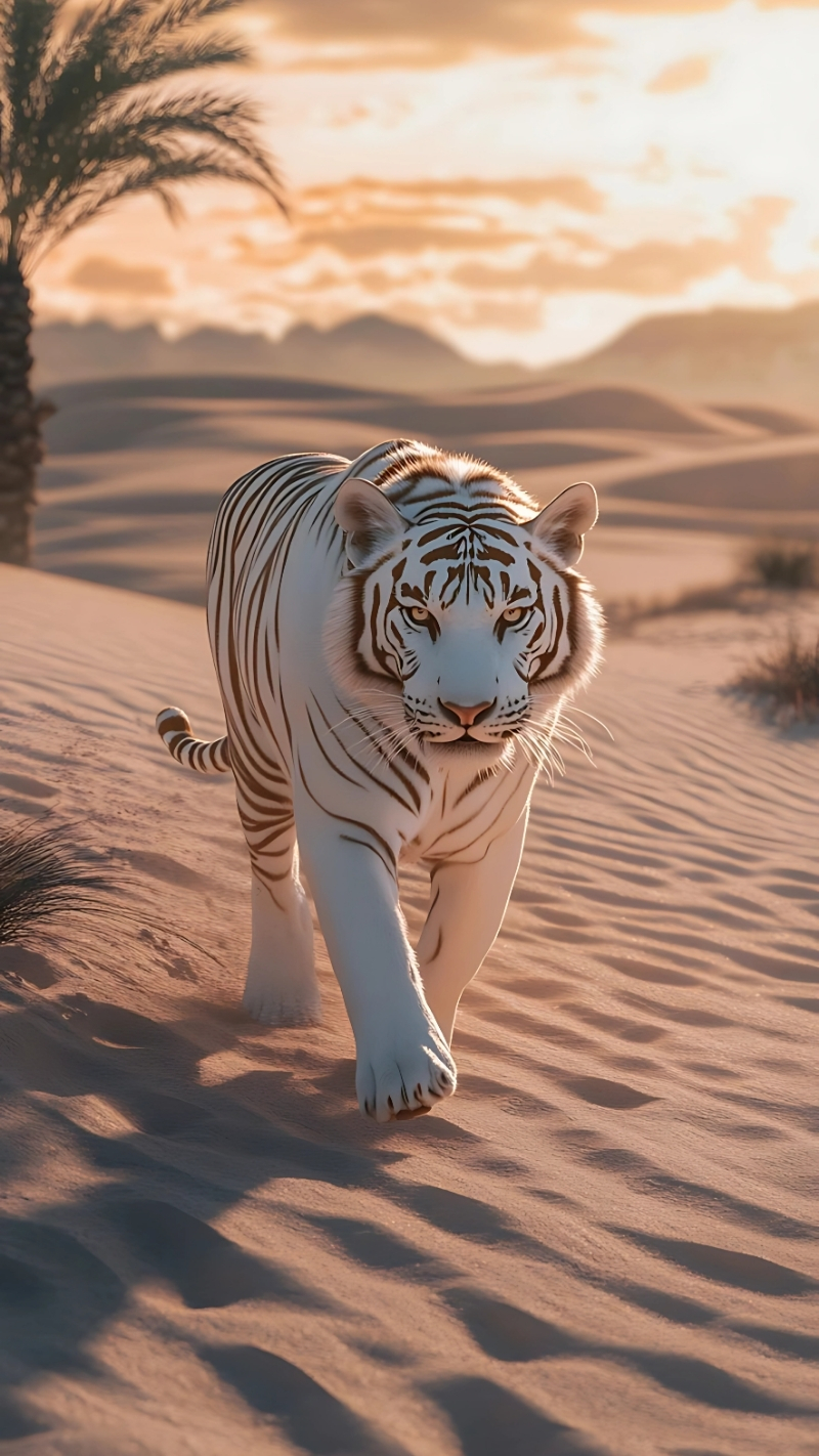 Bộ sưu tập hình nền hổ trắng chill