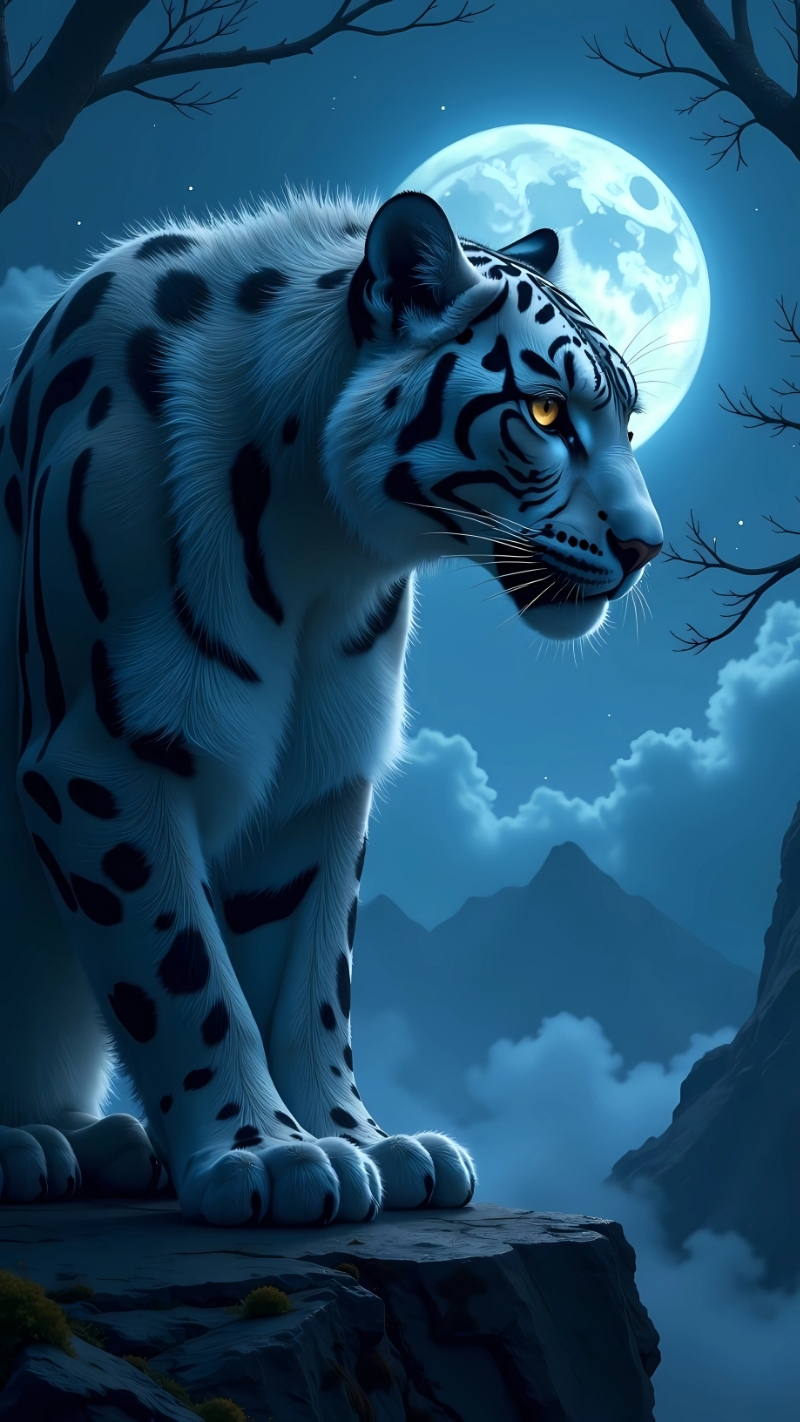 Bộ sưu tập hình nền hổ trắng cực đẹp