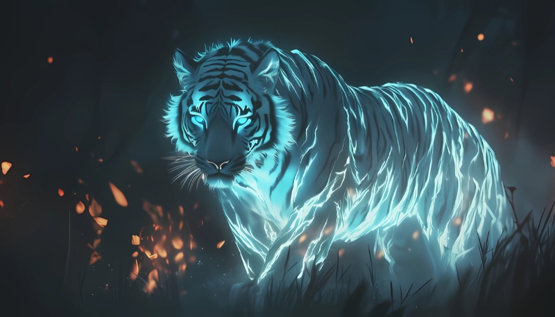 Hình ảnh con hổ 4K sắc nét