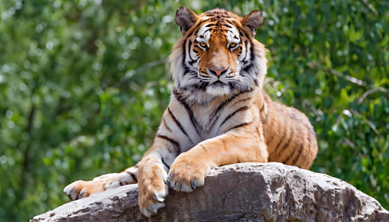 Hình nền con hổ 4K cho laptop