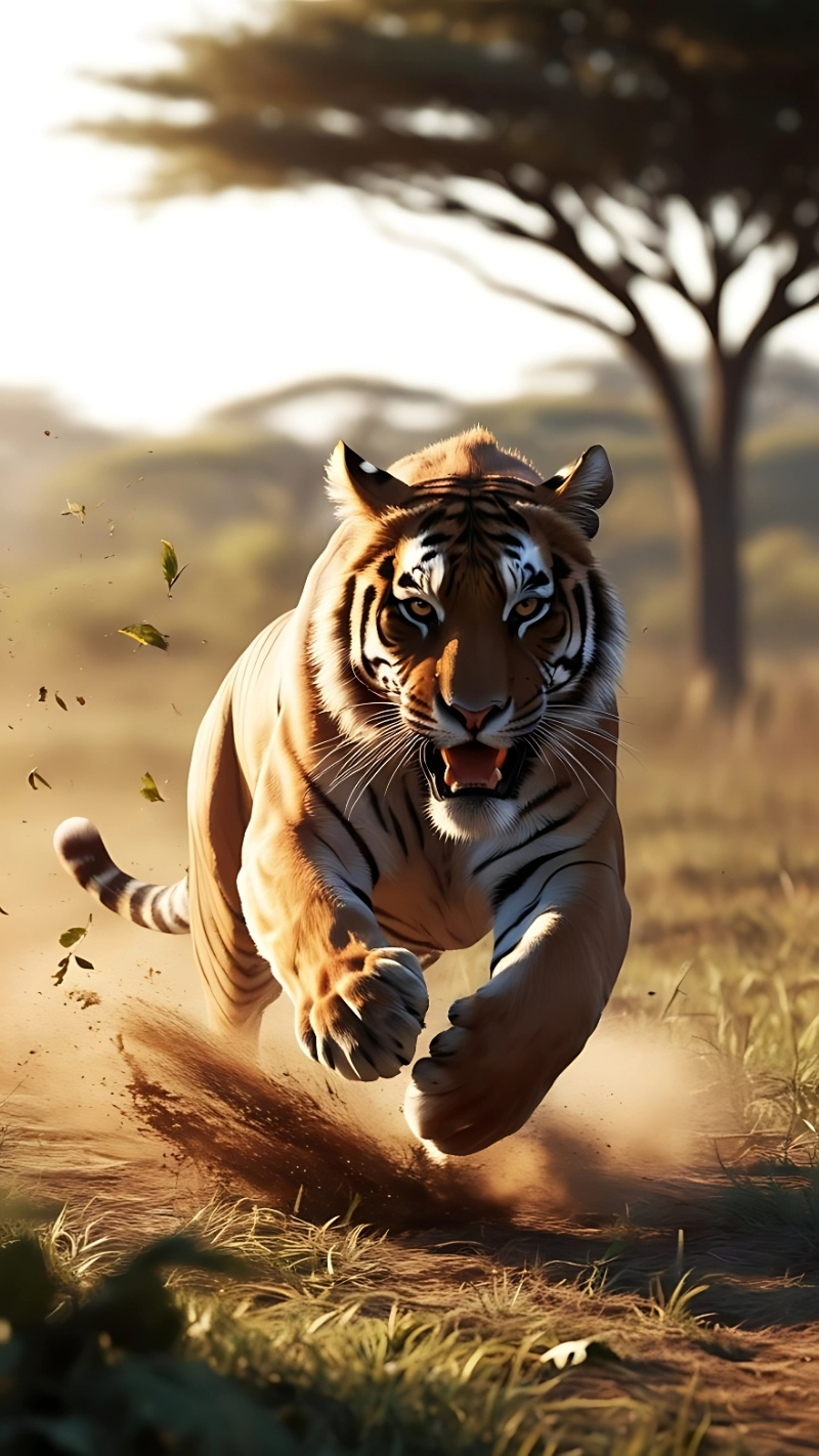 Hình nền con hổ 4K