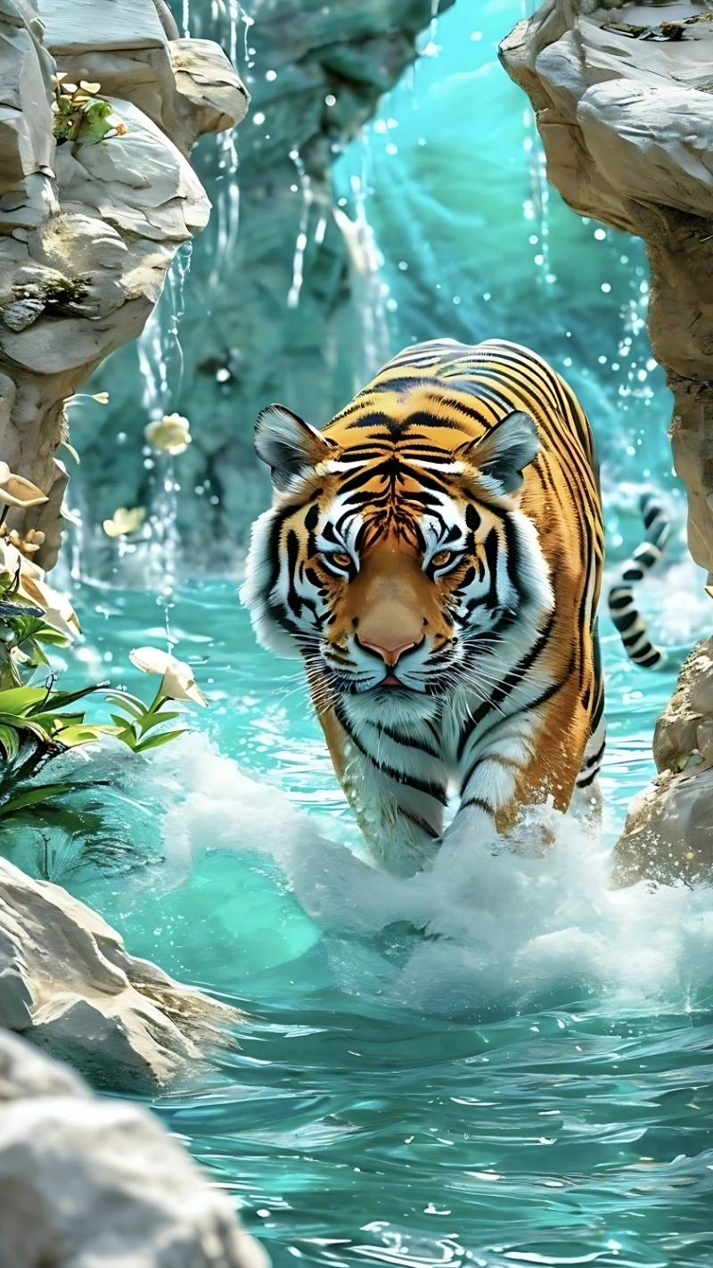 Hình nền hổ đẹp cho điện thoại