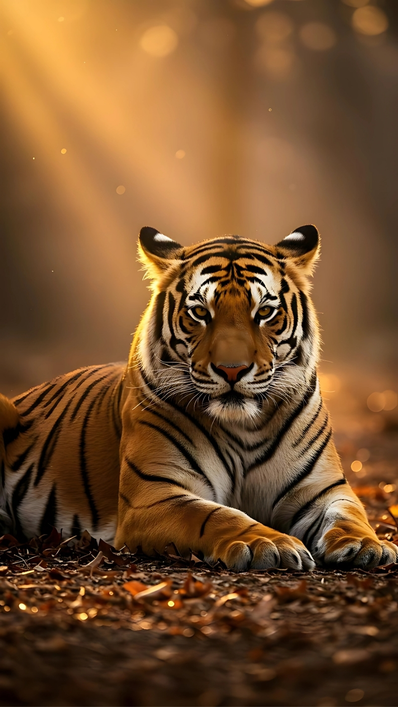 Tải ảnh nền con hổ siêu ngầu