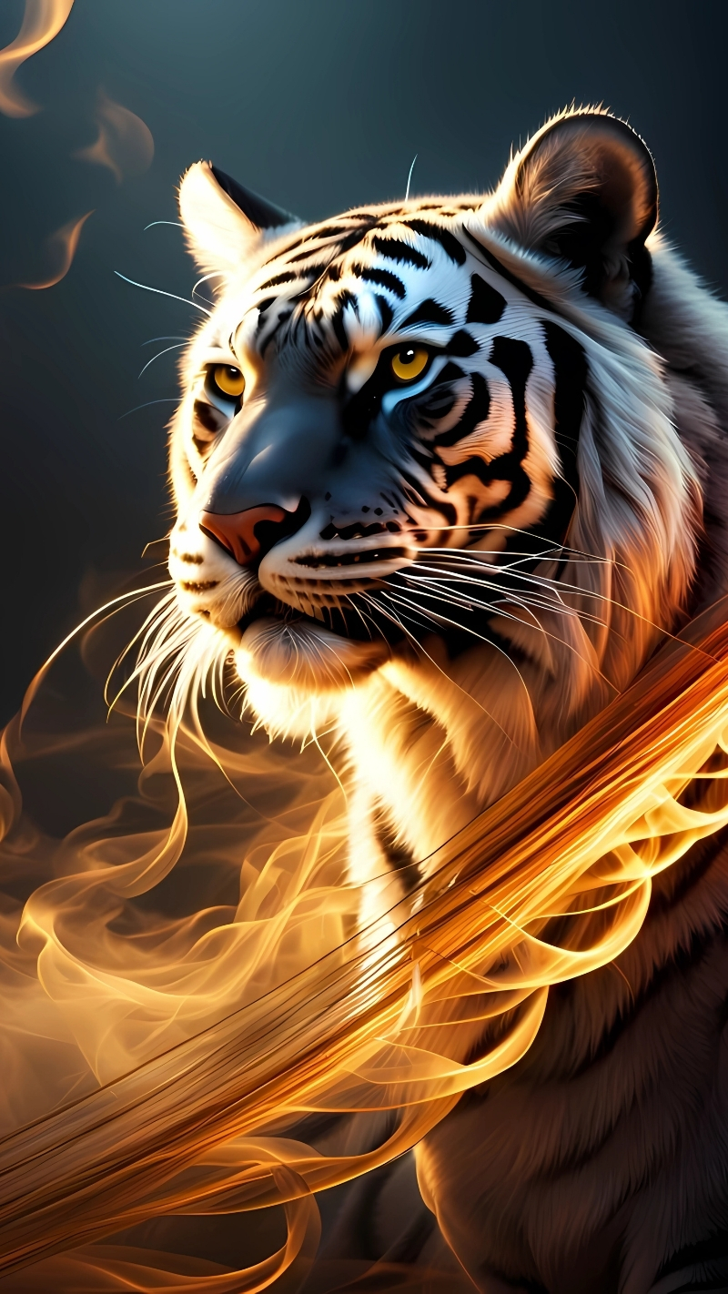 Tải hình nền con hổ 3D đẹp nhất