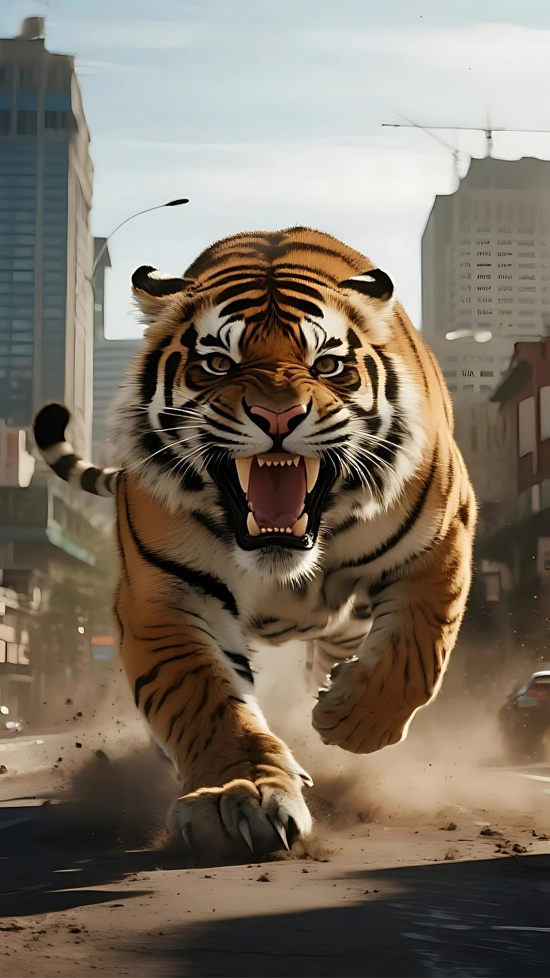 Tải hình nền con hổ ngầu đẹp