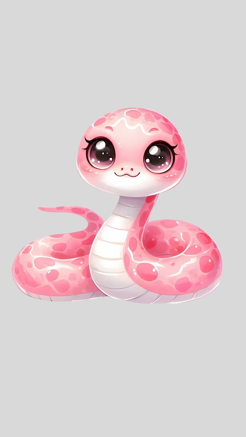 ảnh nền con rắn cute long lanh