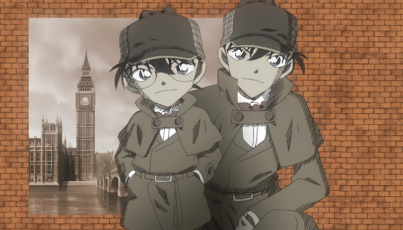 hình nền conan và shinichi