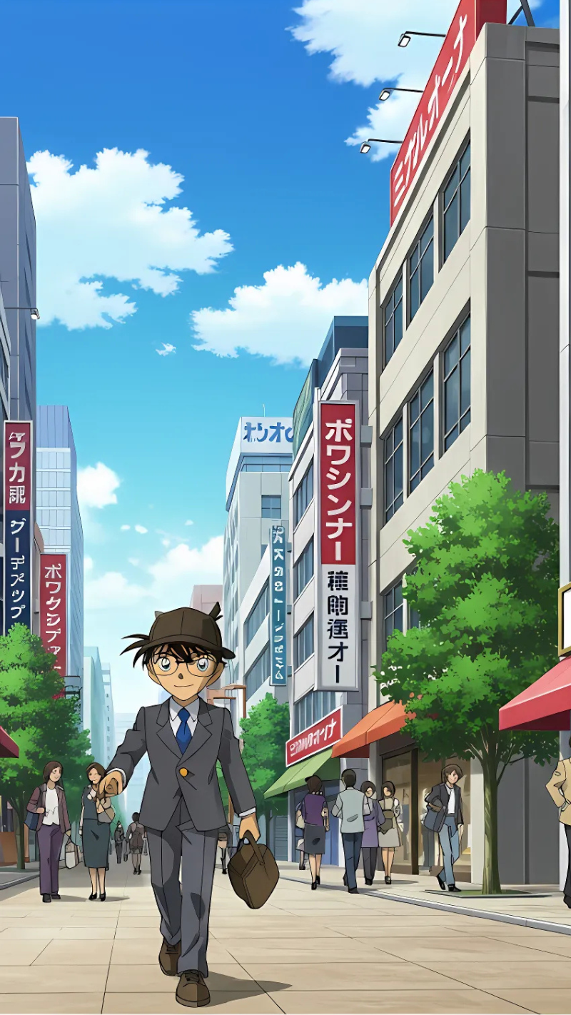 detective conan iphone wallpaper