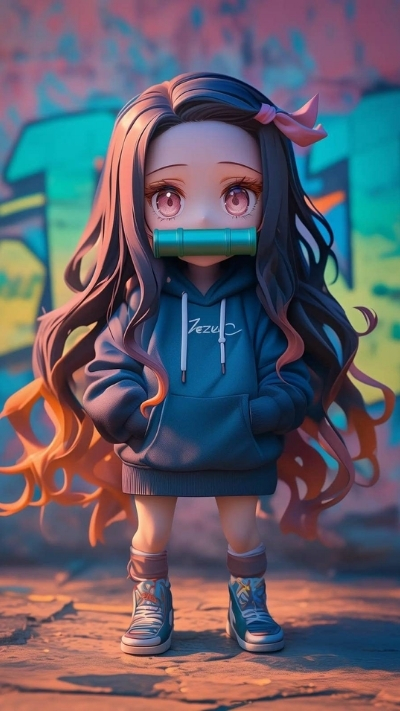 ảnh nền cute có chữ anime chất
