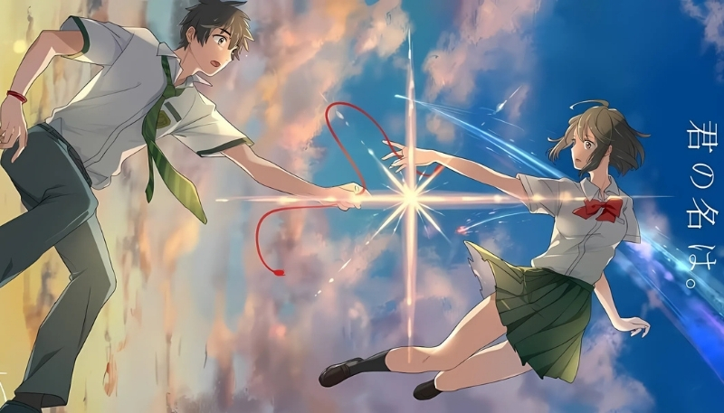 ảnh nền cute có chữ anime your name