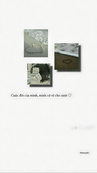 ảnh nền cute có chữ ba khung ảnh ý nghĩa