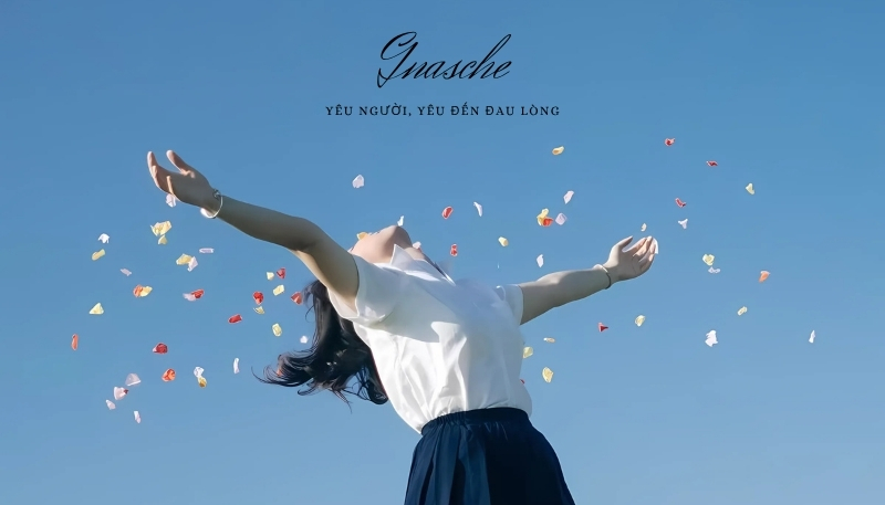 ảnh nền cute có chữ gasche lãng mạn