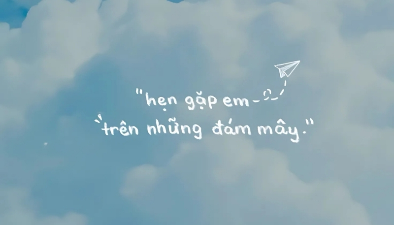 ảnh nền cute có chữ hẹn gặp em