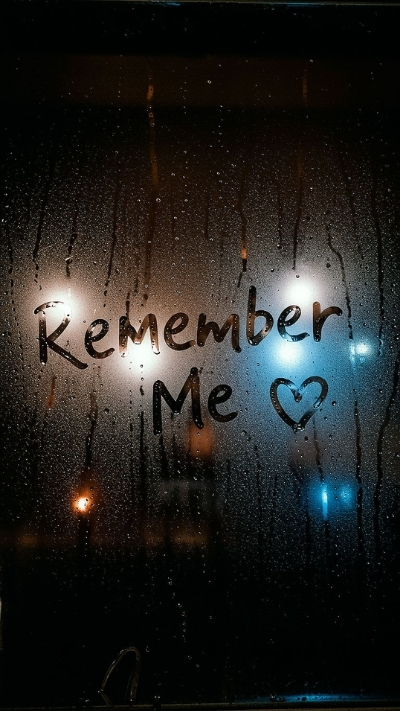 hình ảnh nền cute có chữ remember me