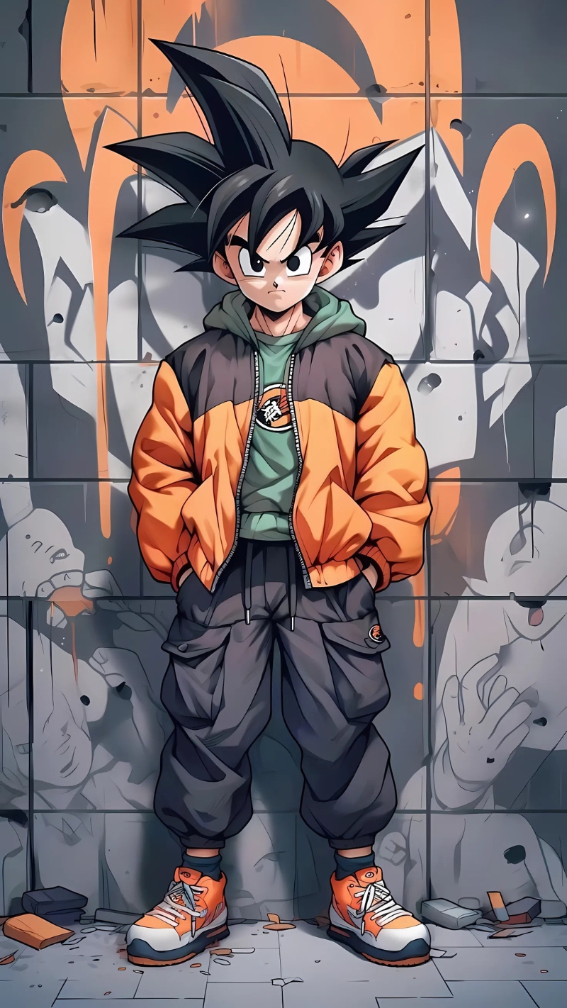 ảnh nền điện thoại dragon ball đầy màu sắc