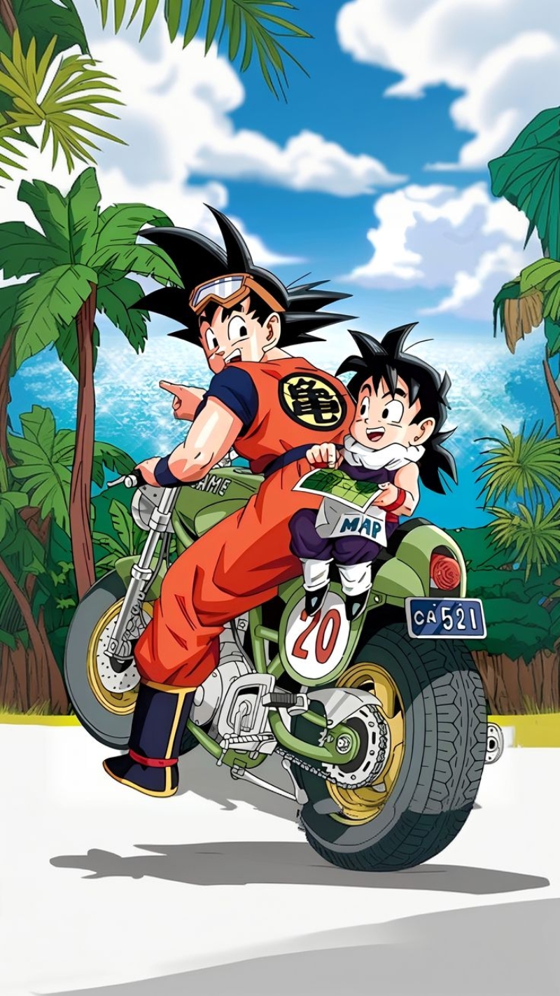 ảnh nền điện thoại dragon ball huyền thoại