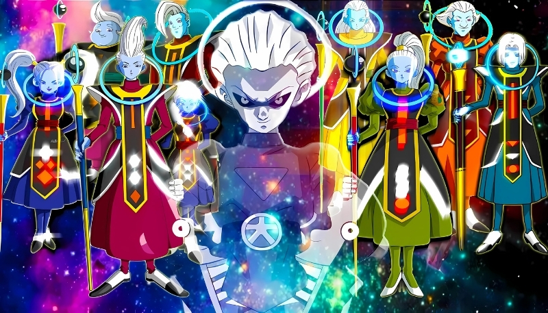 ảnh nền dragon ball 12 vị thần cuốn hút