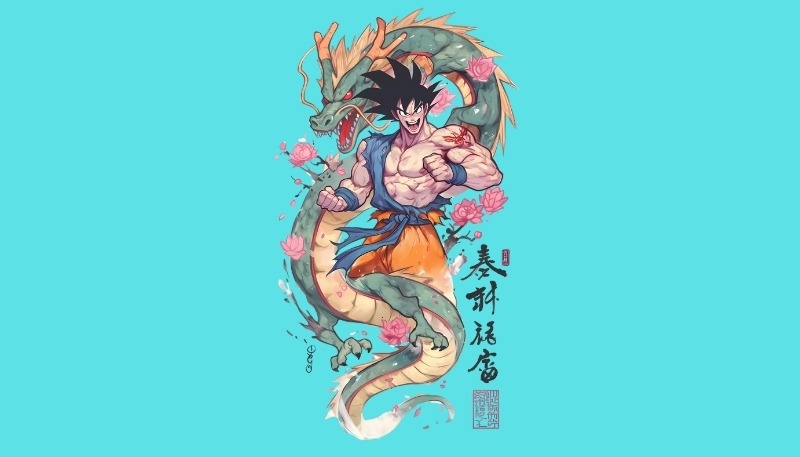 ảnh nền dragon ball 3d sống động