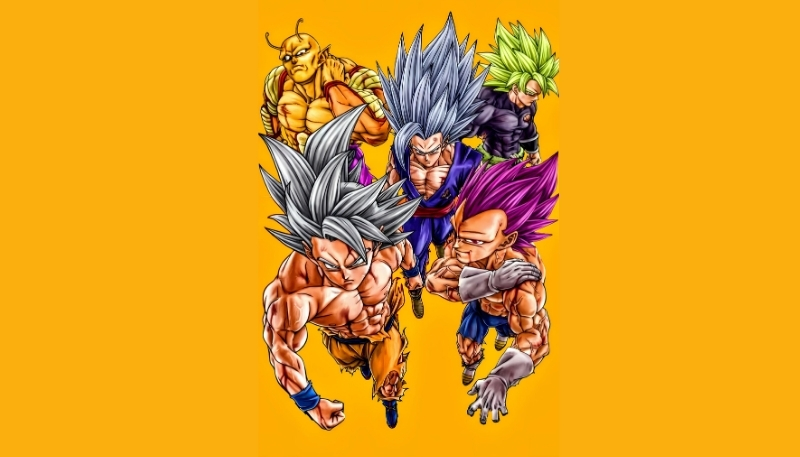 ảnh nền dragon ball heroes siêu ngầu